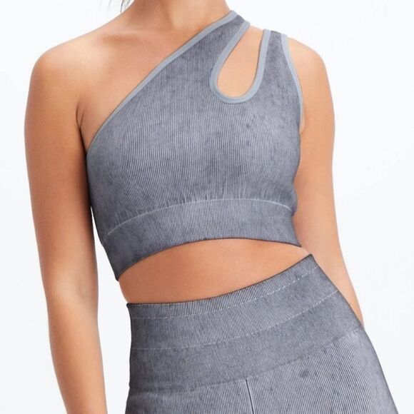 FABLETICS Christa Asymmetrical Low-Impact Sports Bra Size Small - Picture 1 of 10